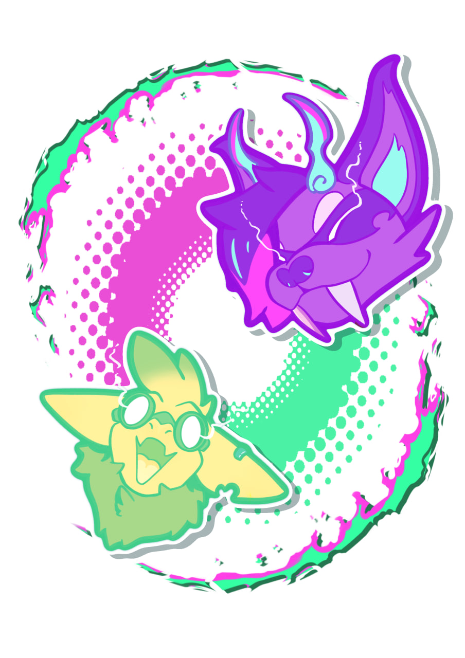 "Paws of Heroes, Heart of Villain" Pair of Socks - image 5