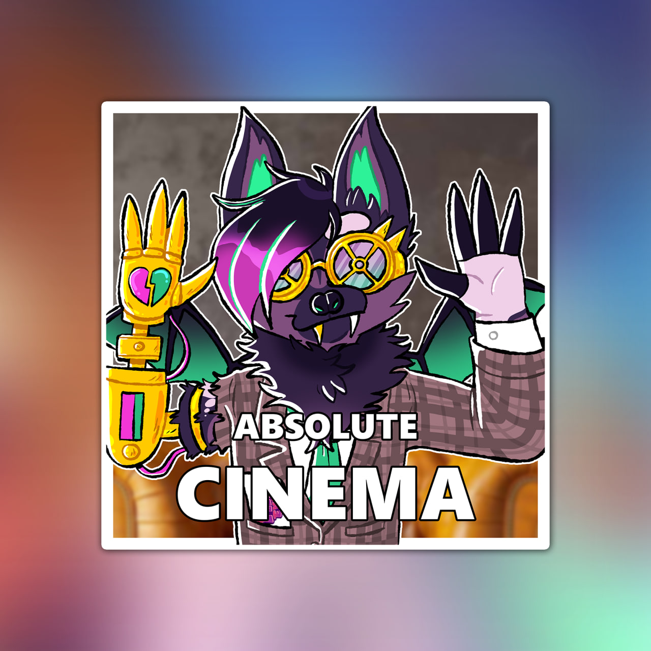 "FluffCity: The Action Pack!" 6-stickers pack - image 5