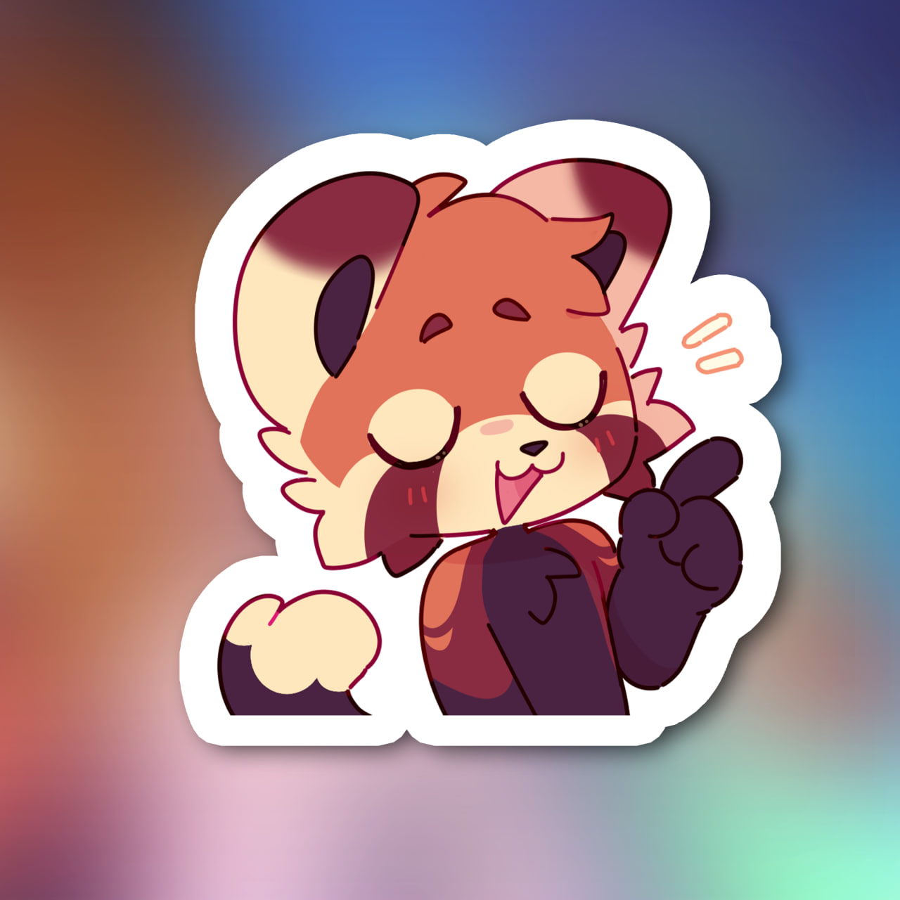 "FluffCity: The Action Pack!" 6-stickers pack - image 6