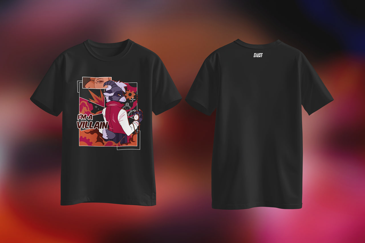 T-shirt "Super-Vilain"